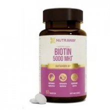 Biotin Nutraway 5000 мкг 60 таблеток
