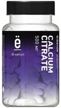 Calcium Citrate Ёбатон 500 мг 60 капсул