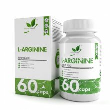 L-аргинин 550 мг NAT 60 кап.