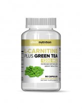 L-Carnitine plus Green tea 1200 mg aTech Nutrition 90 капс. (45 порций)
