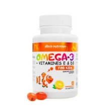  OMEGA-3 + vitamins E&amp;D3 kids aTech 60 капсул