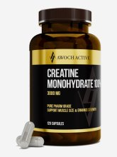 AWOCHAKTIV  CREATINE MONOHYDRATE 100%/ 120 капсул 