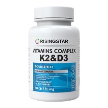 RS Комплекс витаминов К2&amp;D3 двойной эффект/330 мг./60 кап.