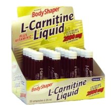 &quot;WD&quot; L-carnitine liquid (25 ml/20 amp)2500 mg citrus/Л-карнитин ликвид (25мл/20амп) 2500 мг. персик