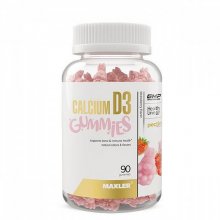 Calcium D3 Gummies (Д3) 90 ct - Strawberry MXL