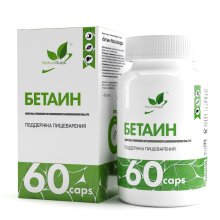 Бетаин 600 мг NAT 60кап