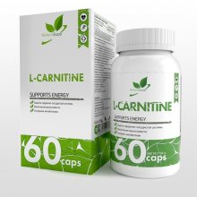 Карнитин тартрат 550 мг NAT 60кап. 