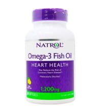 NATROL Omega-3 Рыбий жир 1200 мг СофтГель 60 капс