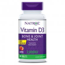NATROL Vitamin D3 2000 iu F/T / Натрол Д3 (90 tabs)