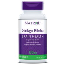 NATROL Ginkgo Biloba 120 мг (60 капс)