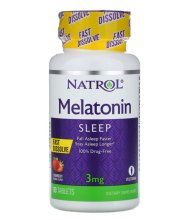 NATROL Melatonin fast dissolve (3g) 90 tab