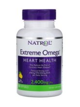 Экстрим Омега 2400 мг Natrol 60 капсул