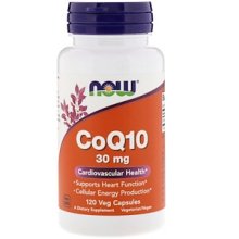NOW CoQ10 30 мг. (120 кап.)