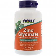 Zinc glycinate 120 кап NOW 