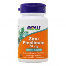 Zinc picolinate 50 mg 60 кап NOW 