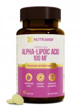 Alpha Lipoic Acid Nutraway 100 мг 60 таблеток