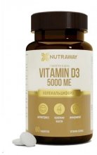 Vitamin D3 5000 ME Nutraway 180 таблеток