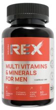 Мультивитамины для мужчин REX strong PR 60 капс (60 порций)