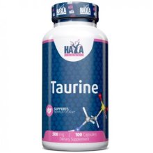 Taurine 500mg Haya Labs (100caps)