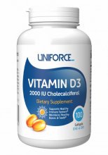 UF  Витамин D3 2000 МЕ 100 капс