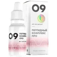 Пептидный комплекс ПРО 09 для кожи от Peptides (10 мл)
