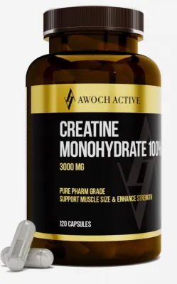 AWOCHACTIVE CREATINE MONOHYDRATE 100% (120 капс)