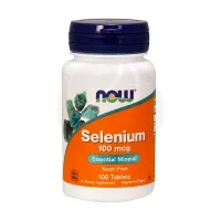 NOW Selenium 100 mg/100 tabs