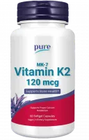 ВИТАМИН K2 120 мкг от PURE (60 софт)