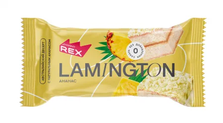 Пирожное протеиновое LAMINGTON от Protein Rex (50 гр)