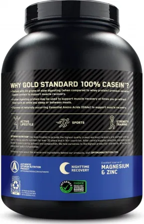 ON Gold Standart 100% Casein Protein  (Ваниль, 1750 гр)
