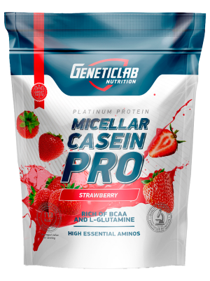 GL Casein PRO 1000g / ГЛ Казеин ПРО 1000г (Клубника, 1000 гр.)